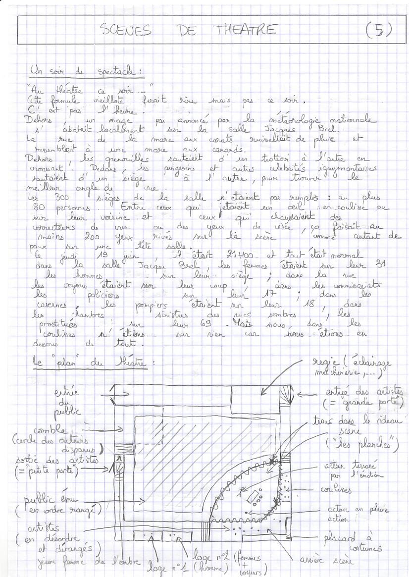 1998 : Scènes de théâtre : part 5