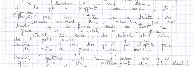 1998 : Scènes de théâtre : part 9