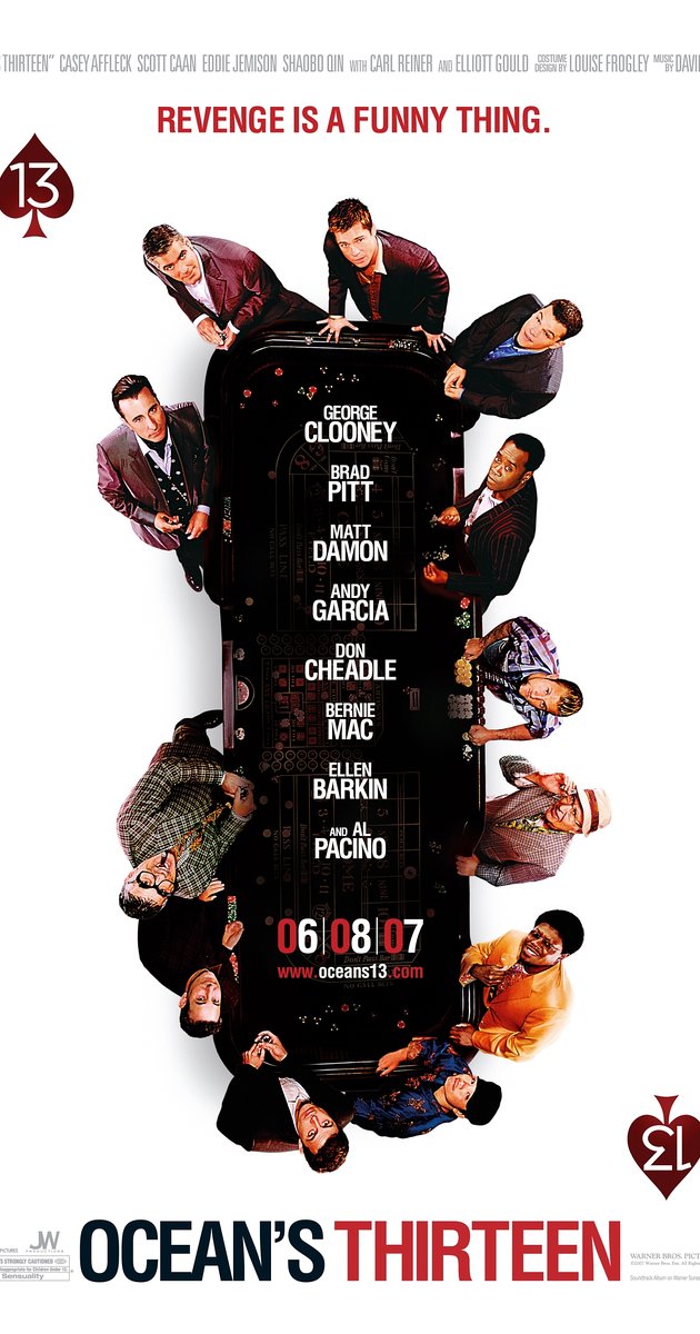 2007 – Ocean’s 13 de Steven Soderbergh