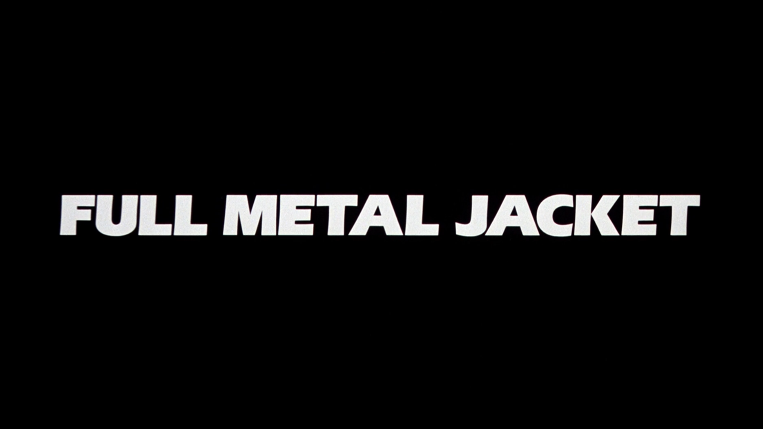 Full Metal Jacket de Stanley Kubrick (1987) en images (partie 1)